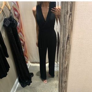 Adelyn Rae black jumpsuit size small